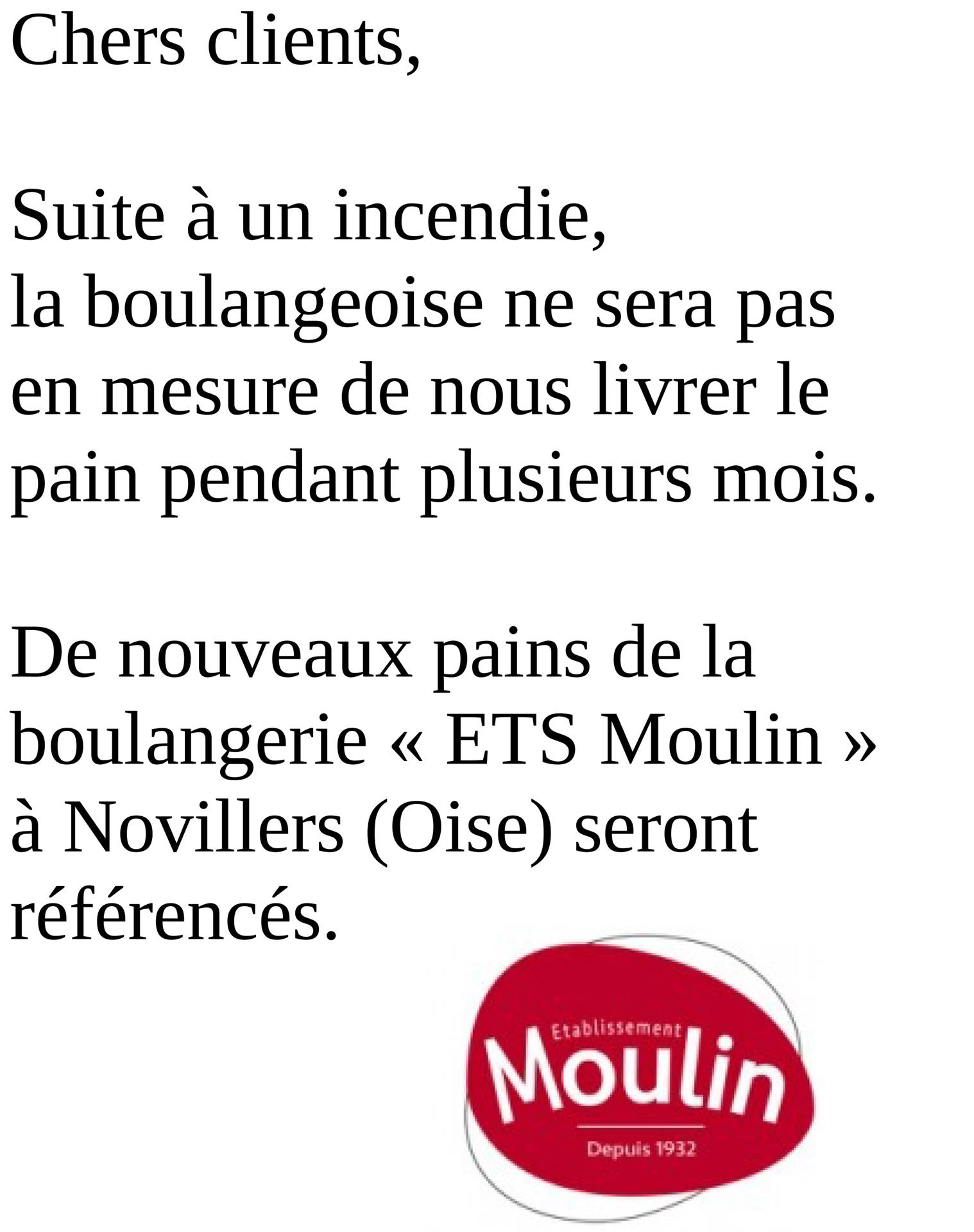 PLUS DE PAIN DE LA BOULANGEOISE